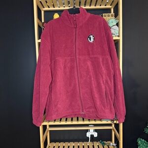 Columbia Florida State University Seminoles FSU Fleece Jacket size large